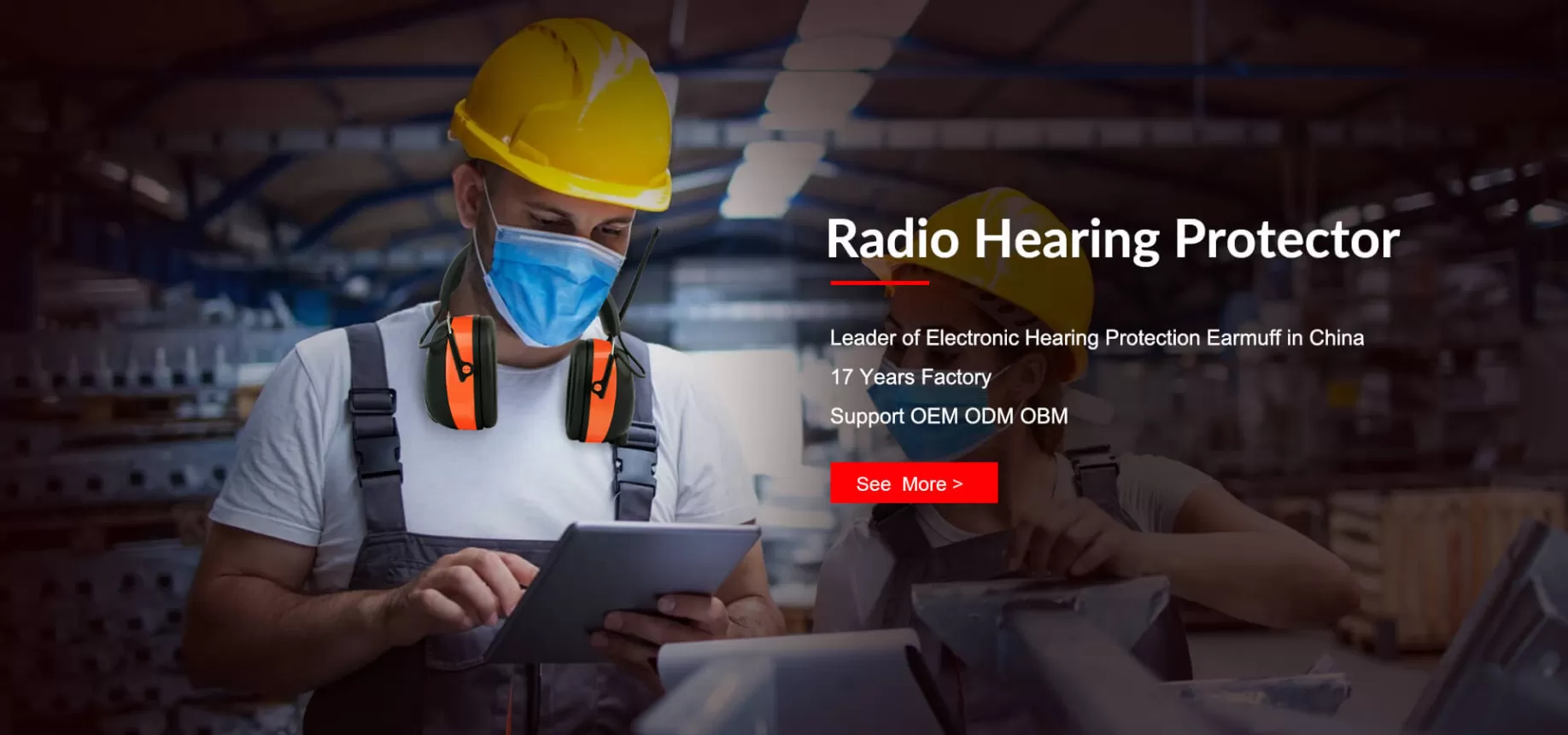 Radio Hearing Protector