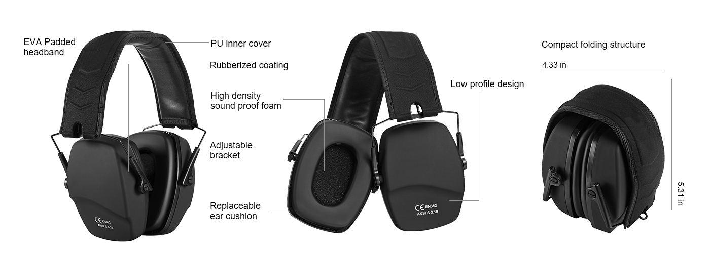 Passive Shooting Hearing Protector