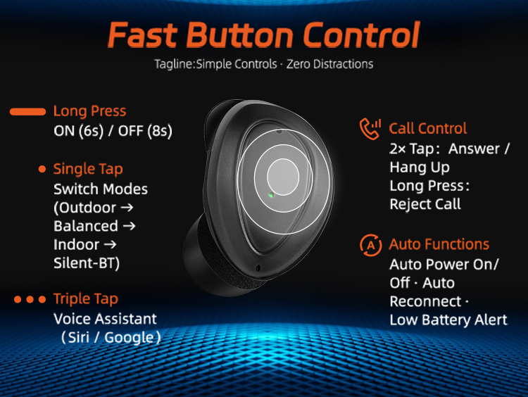 EP05 Electronic Shooting Earbuds with Bluetooth, SNR 29dB Hearing Protection, DSP Noise Reduction, for Shooting EP05 Electronic Shooting Earbuds with Bluetooth, SNR 29dB Hearing Protection, DSP Noise Reduction, for Shooting