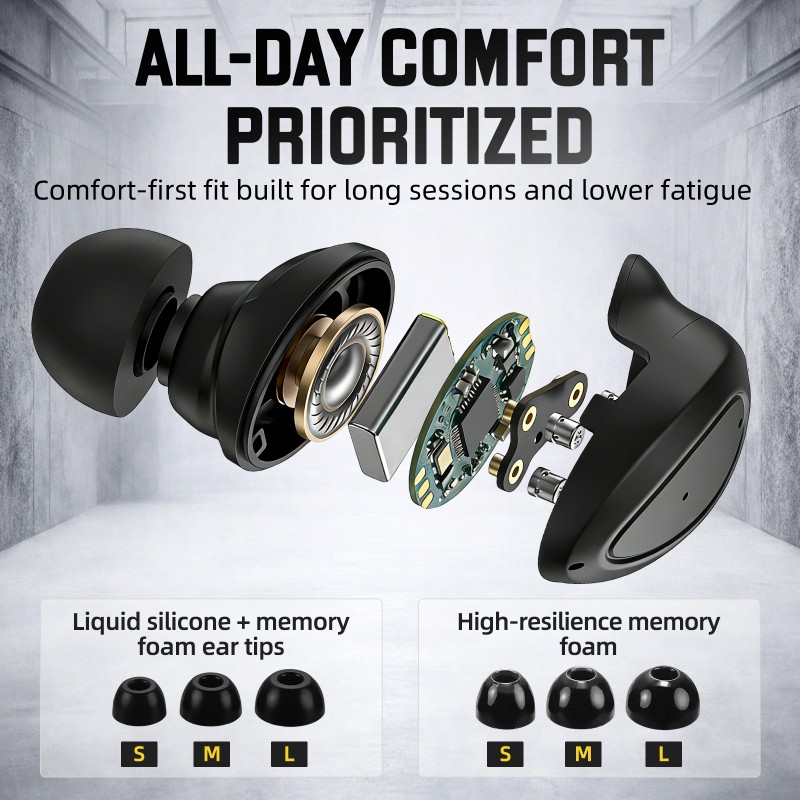 EP03 Rechargeable Active Noise Cancelling Shooting Earplugs Wireless Noise Isolation Hunting Earbuds Bluetooth Electronic Earplugs EP03 Rechargeable Active Noise Cancelling Shooting Earplugs Wireless Noise Isolation Hunting Earbuds Bluetooth Electronic Earplugs