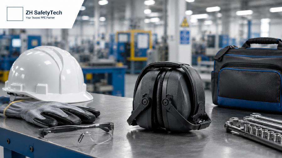 Foldable safety earmuff applications and product details