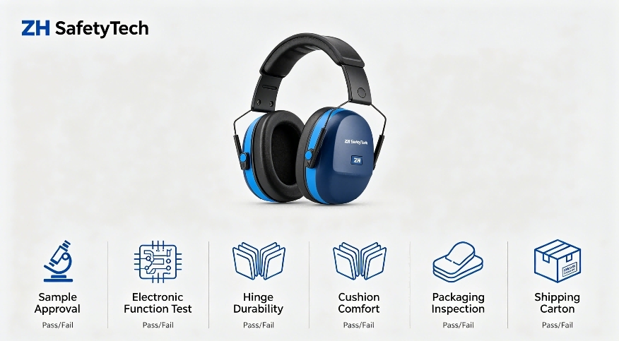 How to source foldable electric earmuffs from China
