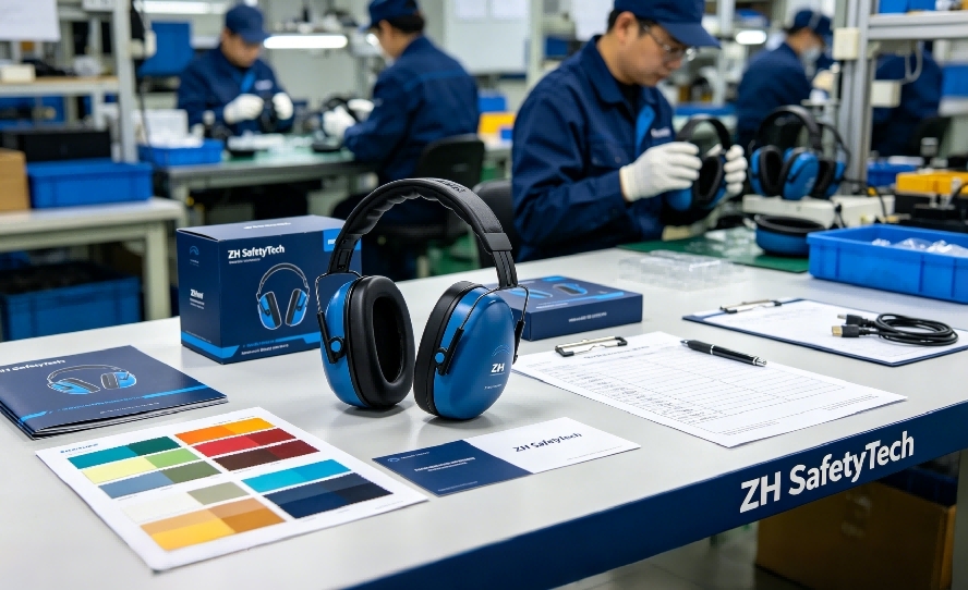 Foldable electric earmuffs OEM and private label checklist