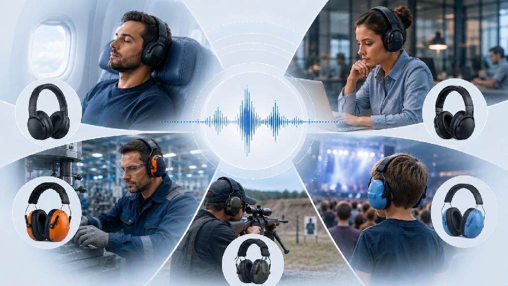 Noise Cancelling Headphone for Hearing Protection: Why Buyers Choose ZH SafetyTech Earmuffs Noise Cancelling Headphone for Hearing Protection: Why Buyers Choose ZH SafetyTech Earmuffs