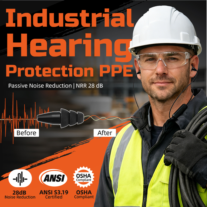 27dB SNR Safety Bluetooth Neck Earbuds Shooting Hunting Industrial Labor Protection Headphones 27dB SNR Safety Bluetooth Neck Earbuds Shooting Hunting Industrial Labor Protection Headphones