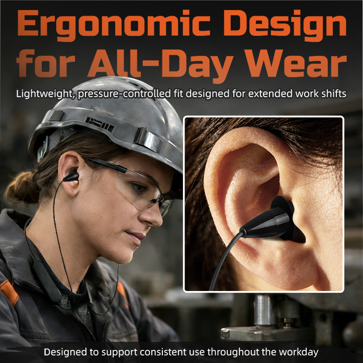 27dB SNR Safety Bluetooth Neck Earbuds Shooting Hunting Industrial Labor Protection Headphones 27dB SNR Safety Bluetooth Neck Earbuds Shooting Hunting Industrial Labor Protection Headphones