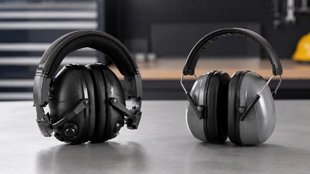Foldable Electric Earmuff vs Standard Earmuff