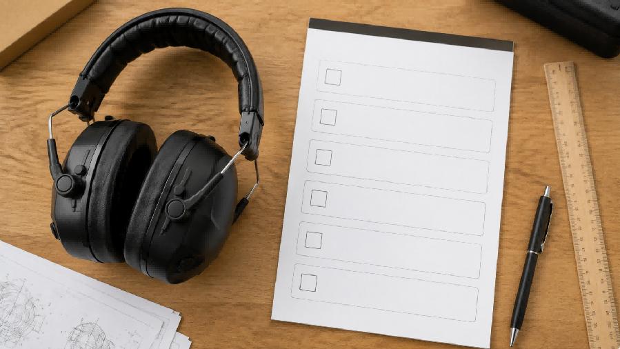 ABS ear protection buyer six-step selection checklist ZH SafetyTech OEM ODM