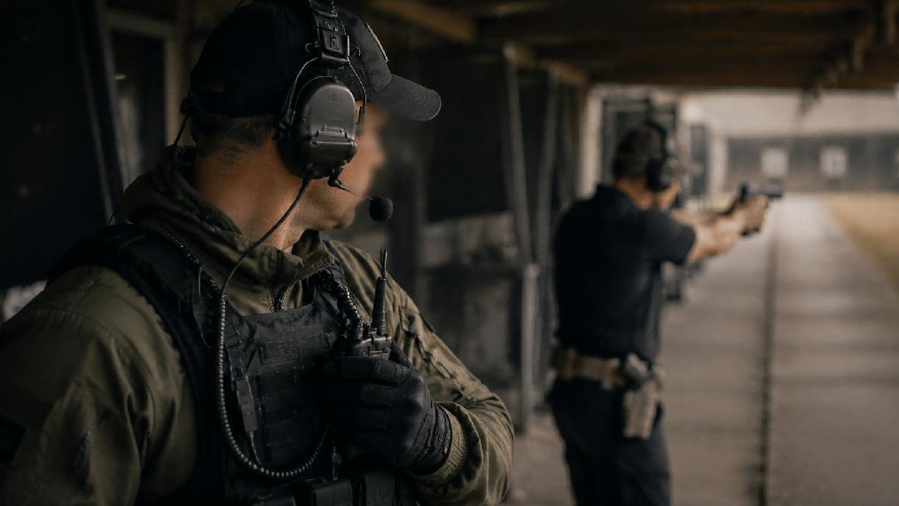 Electronic shooting earmuff for range hunting and sport shooting hearing protection