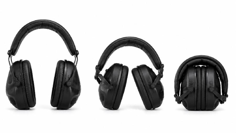 Foldable vs non-foldable electronic earmuff — matching format to buyer use pattern