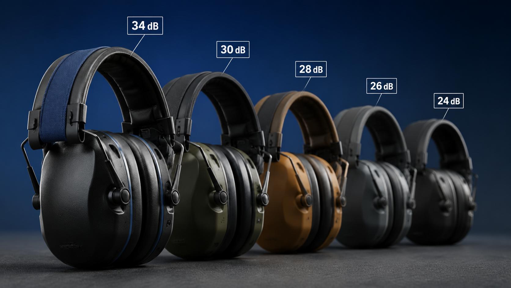 Passive vs Electronic Shooting Ear Protectors Comparison - ZH SafetyTech SR Series