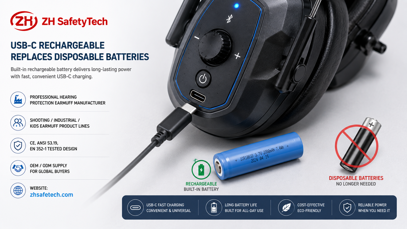 How to Choose and Use Rechargeable Bluetooth Electronic Earmuffs How to Choose and Use Rechargeable Bluetooth Electronic Earmuffs