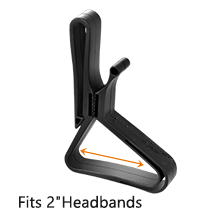 Shooting Ear Protection Holder, Adjustable Belt Clip for Safety Earmuffs- Range Gear Shooting Ear Protection Holder, Adjustable Belt Clip for Safety Earmuffs- Range Gear