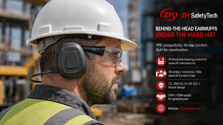 Hearing Protection for Construction in 2026: A Practical Field Guide from ZH SafetyTech Hearing Protection for Construction in 2026: A Practical Field Guide from ZH SafetyTech
