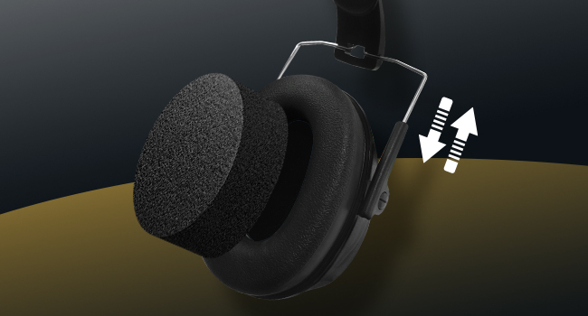 Shooting Work 25db Nrr Over Ear Headphones Passive Hearing Protection Noise Reduction Earmuffs for Adult