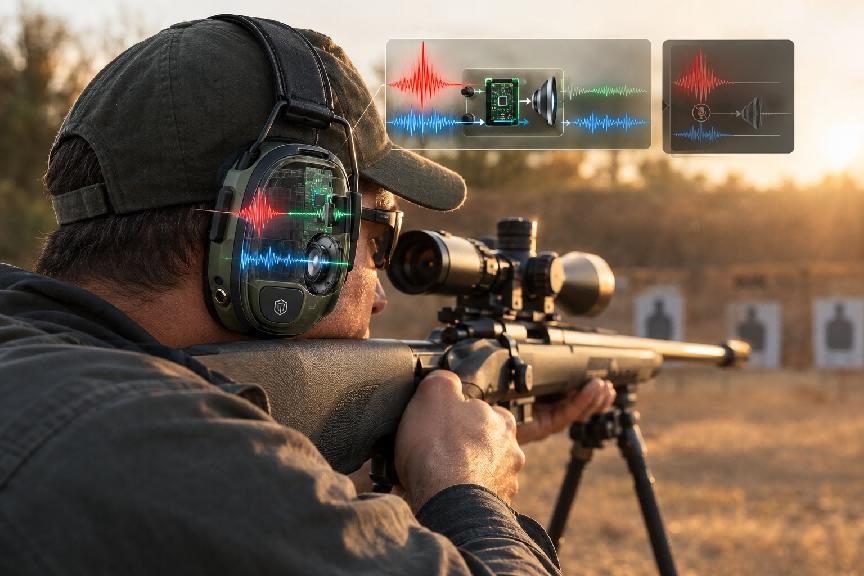 How Electronic Ear Protection for Shooting Works — A ZH SafetyTech Guide How Electronic Ear Protection for Shooting Works — A ZH SafetyTech Guide