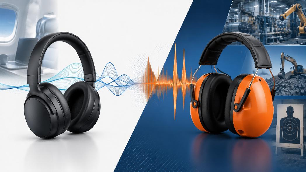 Noise Cancelling Headphone vs. Noise Reduction Earmuffs: Which One Should You Choose?