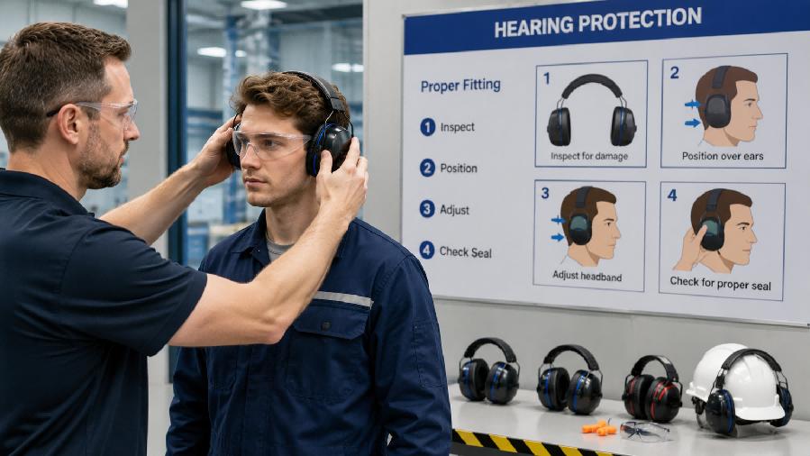 How to Choose and Use Earmuff Hearing Protection for Work: A Safety Guide