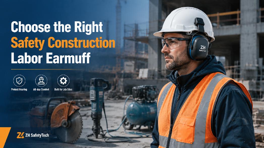 How to Choose a Safety Construction Labor Earmuff for Noisy Job Sites