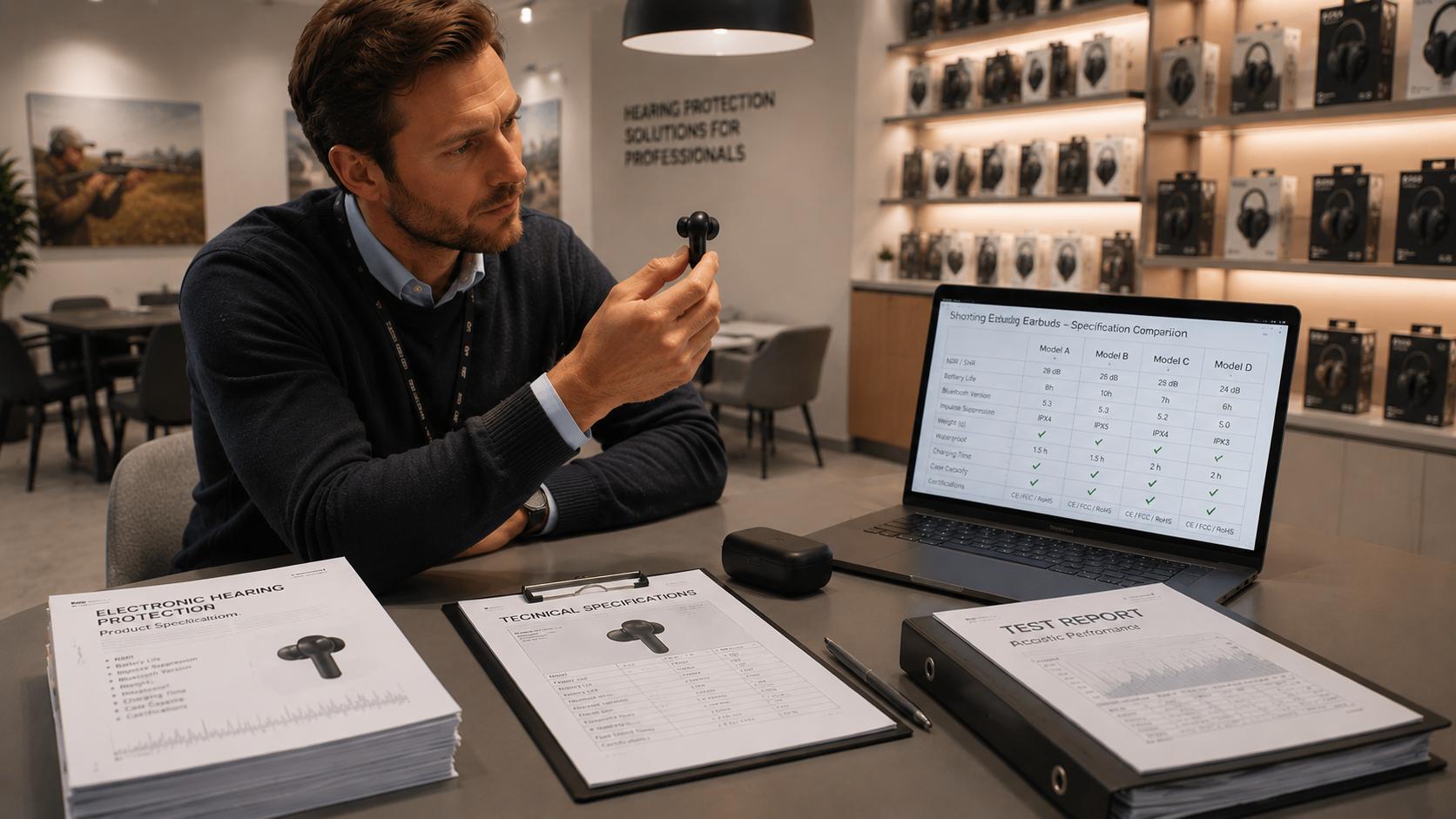 Wireless Shooting Earbuds vs Electronic Shooting Earmuffs: Which One Should Shooters Choose?