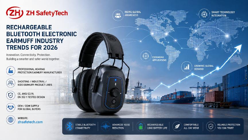 Rechargeable Bluetooth Electronic Earmuff Industry Trends for 2026
