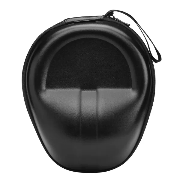 HC-04 Portable Hard Earmuff Storage Case, Anti‑Collision Protective Carrying Bag for Noise‑Cancelling Safety Shooting Earmuffs, Durable Zipper Travel Carry Pouch