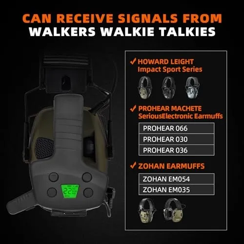 RH09 Bluetooth Walkie Talkie Module for Shooting Earmuffs