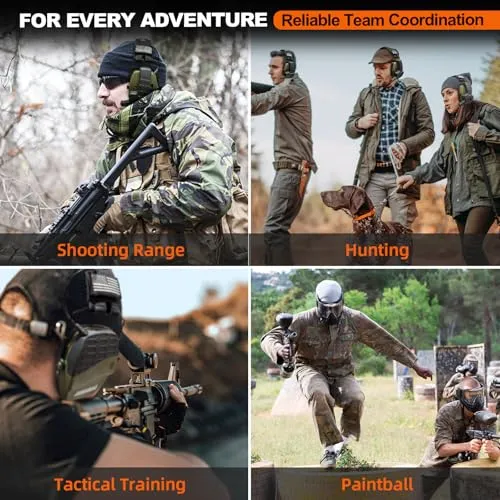 RH09 Bluetooth Walkie Talkie Module for Shooting Earmuffs