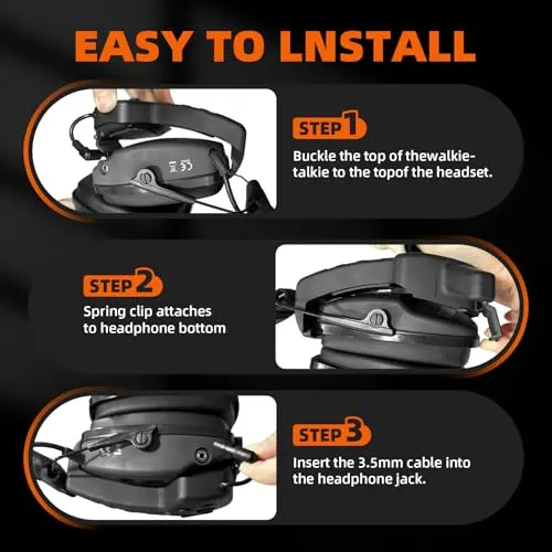 RH09 Bluetooth Walkie Talkie Module for Shooting Earmuffs