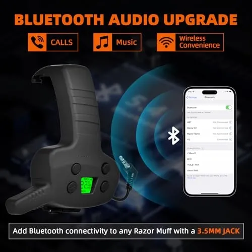 RH09 Bluetooth Walkie Talkie Module for Shooting Earmuffs