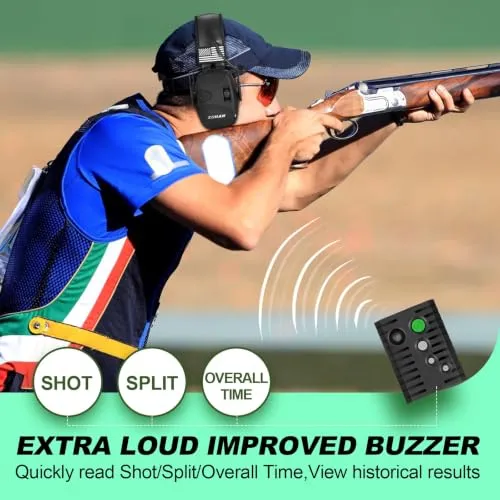 ST-01 The Ultimate Shot Timer for Shooting Competition - Ideal for Steel Challenge Speed Shooting, SCSA, USPSA, IPSC, IDPA