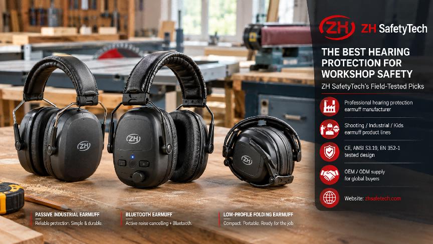 The Best Hearing Protection for Workshop Safety: ZH SafetyTech's Field-Tested Picks